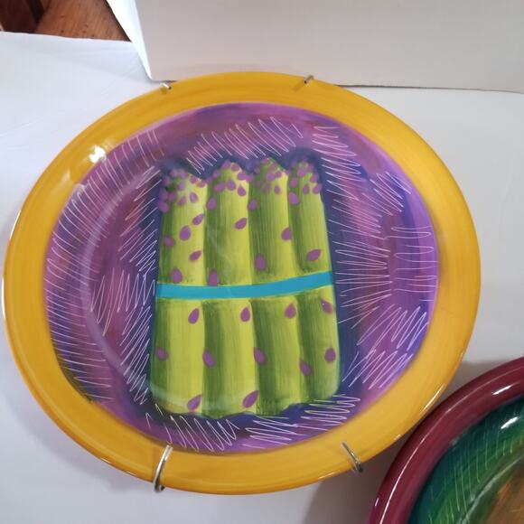 222 Fifth Farmers Market Jane Davies plates - Picture 2 of 8